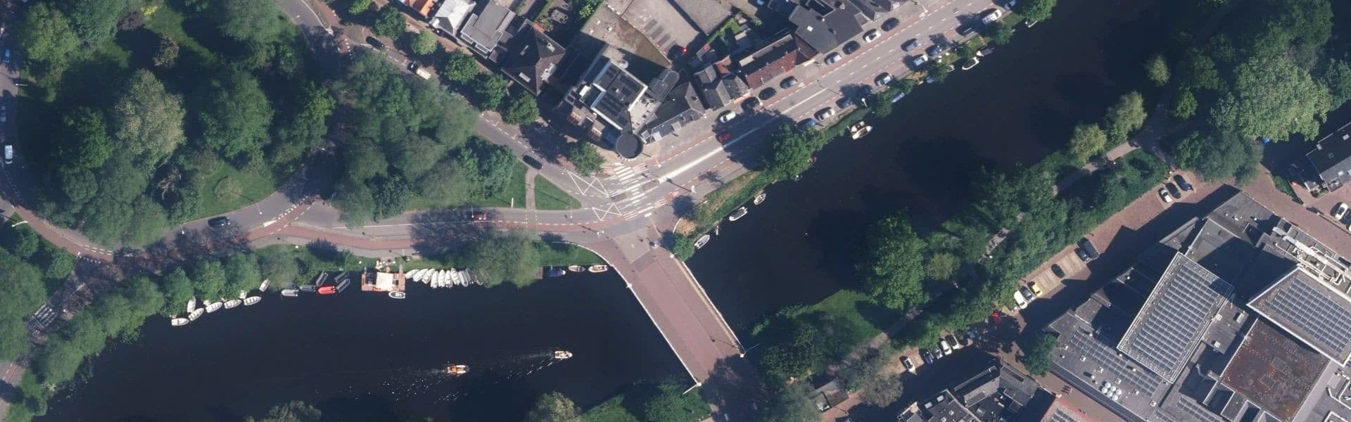 Satellietbeeld van Alkmaar