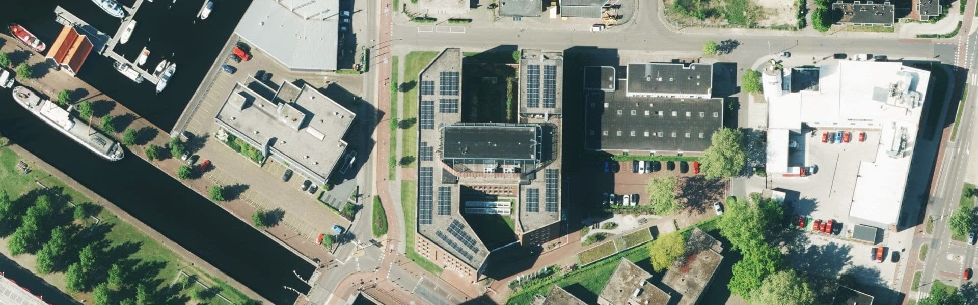 Satellietbeeld van Almelo