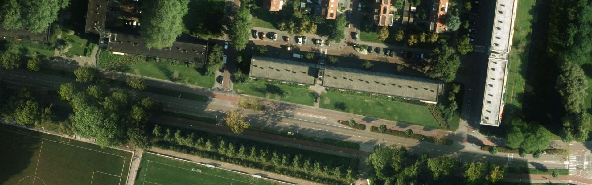 Satellietbeeld van Amstelveen