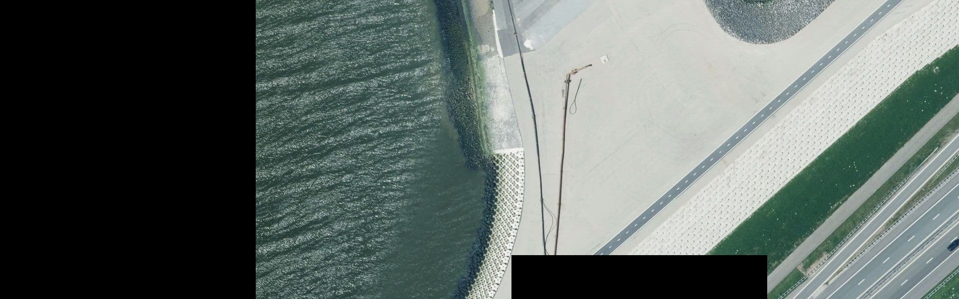 Satellietbeeld van Breezanddijk