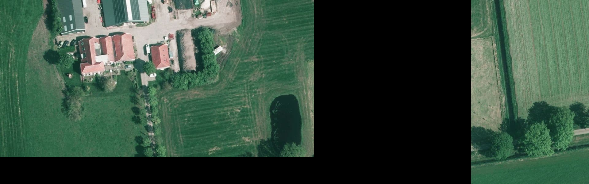 Satellietbeeld van Halle