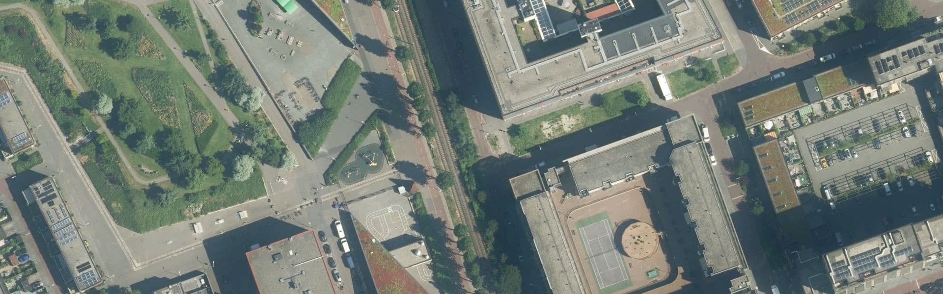 Satellietbeeld van 's-Gravenhage