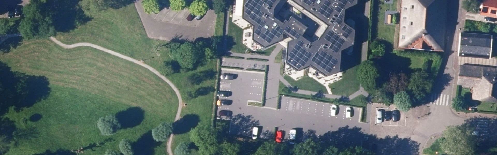 Satellietbeeld van Warmenhuizen