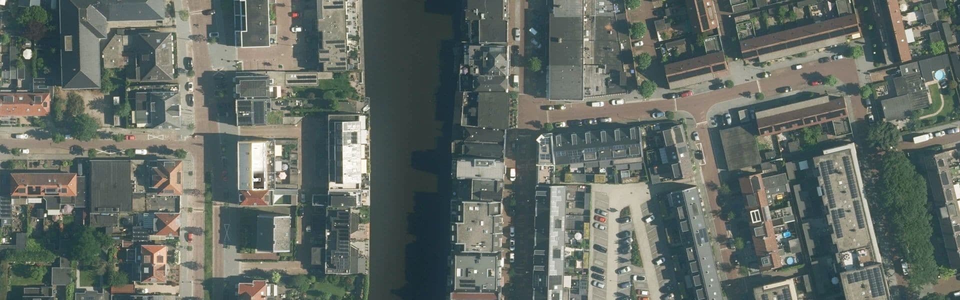 Satellietbeeld van Alphen aan den Rijn