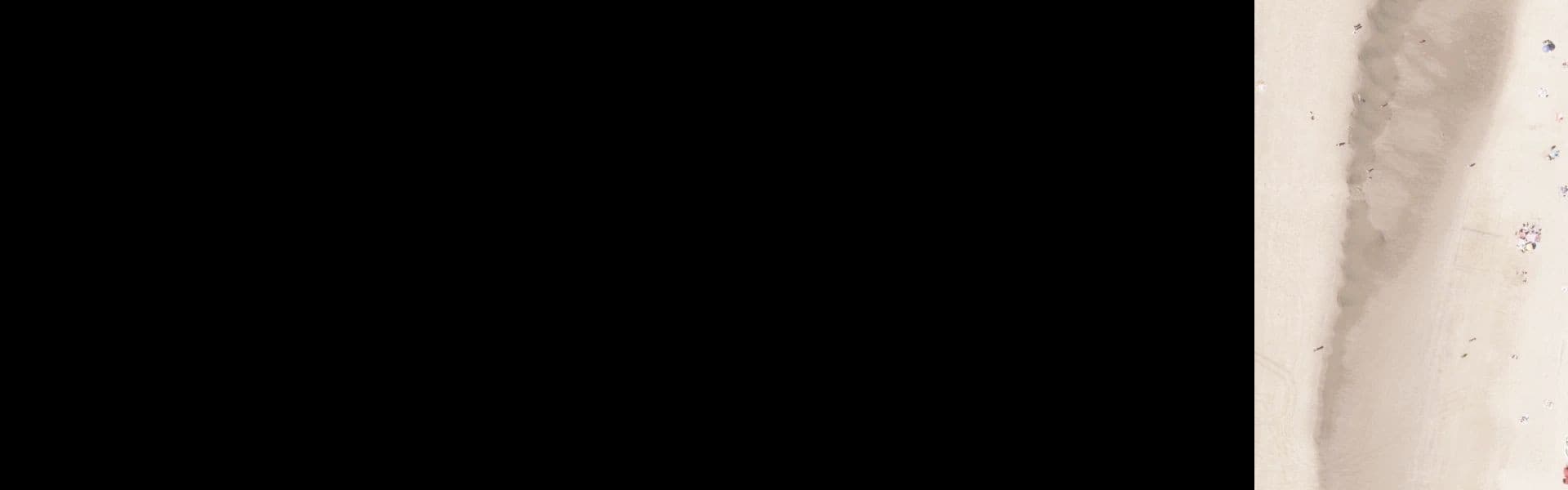 Satellietbeeld van Egmond aan Zee