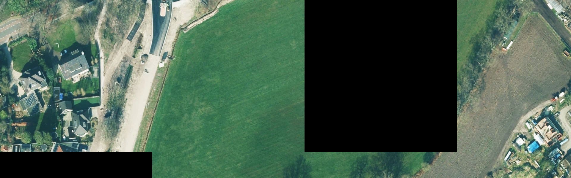 Satellietbeeld van Haaksbergen