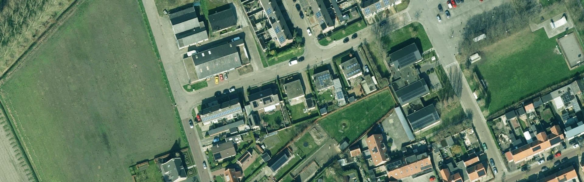 Satellietbeeld van 's-Gravenpolder