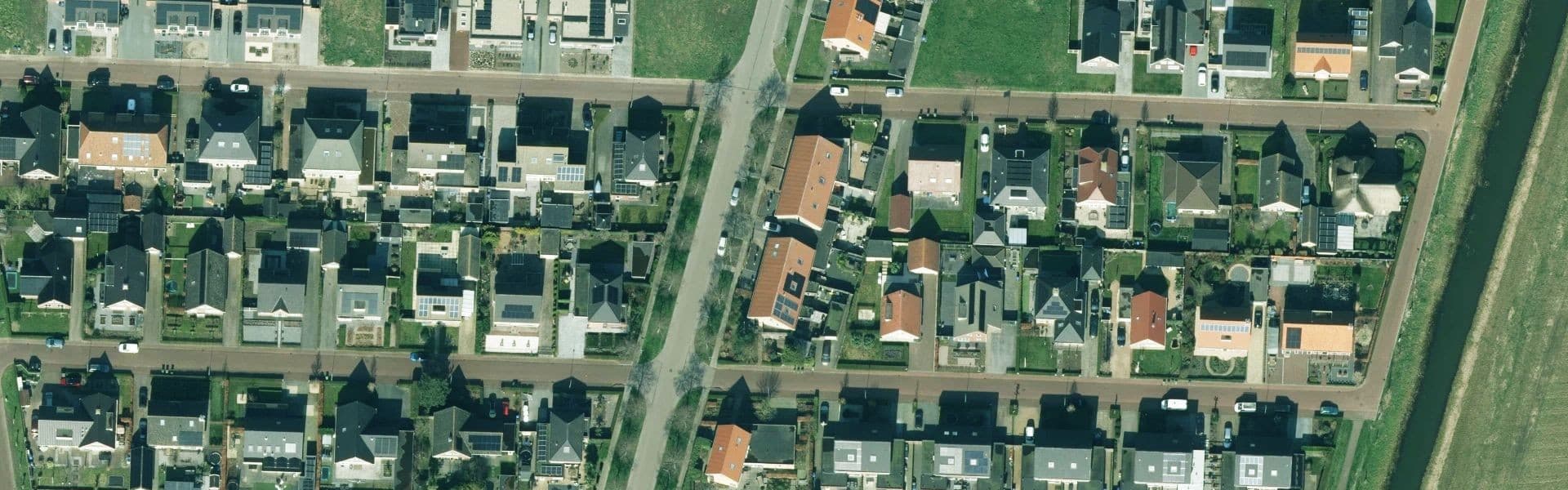 Satellietbeeld van 's-Heerenhoek